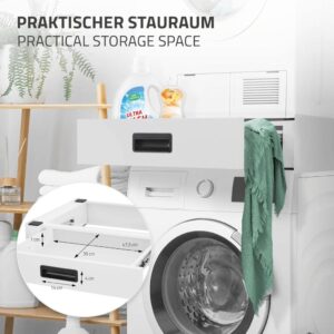 ML-Design Verbindungsrahmen für Waschmaschine und Trockner: Mehr Platz und Komfort in Ihrem Haushalt