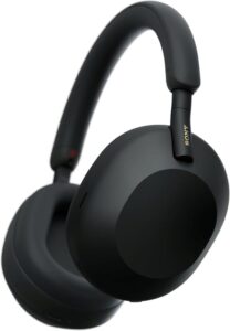 Sony WH-1000XM5 kabellose Bluetooth Noise Cancelling Kopfhörer in Schwarz