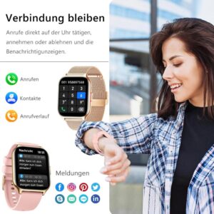 ZOSKVEE Smartwatch - Dein Alltagshelfer mit Stil