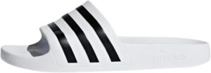 adidas Unisex Adilette Aqua Slides Schiebe-Sandalen in Cloud White Core Black Cloud White