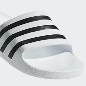 adidas Unisex Adilette Aqua Slides Schiebe-Sandalen in Cloud White Core Black Cloud White