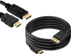 Alfalink Displayport zu HDMI Konverter Kabel - 1.5 Meter