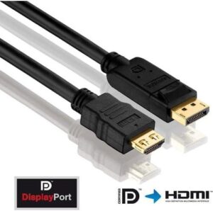 Alfalink Displayport zu HDMI Konverter Kabel - 1.5 Meter