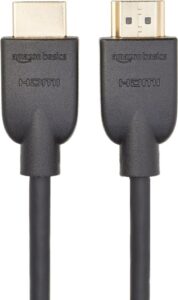 Amazon Basics 4K-HDMI-Kabel, 3 m, Highspeed mit Ethernet für optimale Konnektivität