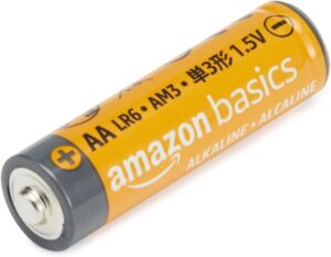 Amazon Basics Leistungsstarke AA-Alkalisch-Batterien mit 10 Jahren Haltbarkeitsdauer und 36er-Pack