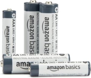 Amazon Basics AA Industrie Alkalisch Batterien - 150 Stück für intensive Nutzung