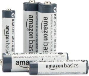 Amazon Basics AA Industrie Alkalisch Batterien, 300 Stück - Langlebige und zuverlässige Energiequelle