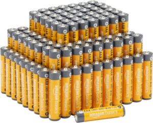 Amazon Basics AAA Alkaline Batterien, 100er-Pack - Leistungsstark und langlebig