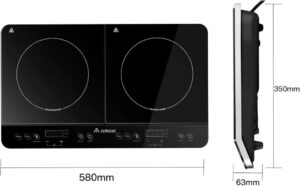 Aobosi Induktionskochfeld 1 Platte: Tragbar, leistungsstark und vielseitig
