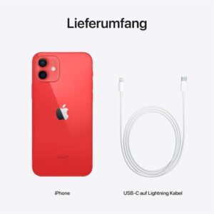 Apple iPhone 12, 64GB, (Product)Red - Generalüberholt