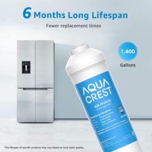 AQUACREST Wasserfilter Kühlschrank Ersatz für Samsung® und LG® - Premium Qualität für erfrischendes Wasser