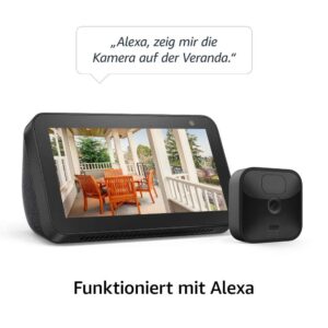 Blink Outdoor: Kabellose, Witterungsbeständige HD-Überwachungskamera mit Zwei Jahren Batterielaufzeit und Alexa-Kompatibilität