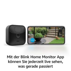 Blink Outdoor: Kabellose, Witterungsbeständige HD-Überwachungskamera mit Zwei Jahren Batterielaufzeit und Alexa-Kompatibilität