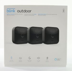 Blink Outdoor – Kabellose, witterungsbeständige HD-Überwachungskamera mit zwei Jahren Batterielaufzeit und Bewegungserfassung, kompatibel mit Alexa