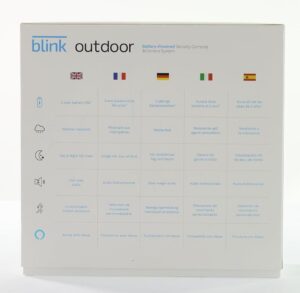 Blink Outdoor – Kabellose, witterungsbeständige HD-Überwachungskamera mit zwei Jahren Batterielaufzeit und Bewegungserfassung, kompatibel mit Alexa