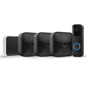 Blink Outdoor HD-Überwachungskamera und Video Doorbell Bundle - Perfekt für die ganzheitliche Heimsicherheit