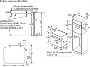 Bosch Hausgeräte HBG675BS1 Serie 8 Einbau-Backofen: Perfekte Ergebnisse und einfache Bedienung