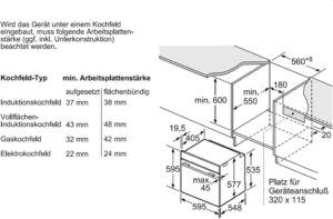 Bosch HBA578BB0 Serie 6 Einbau-Backofen mit Pyrolyse Selbstreinigung und AutoPilot 30 Automatikprogramme