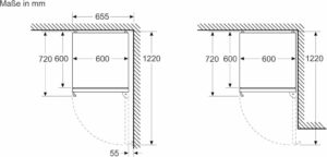 Bosch KGN36VICT Serie 4 Kühl-Gefrier-Kombination in Edelstahl Antifingerprint