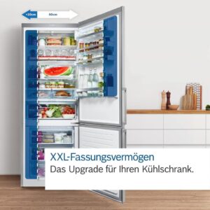 Bosch KGN49VICT Serie 4 Kühl-Gefrier-Kombination - Dein zuverlässiger Partner für eine längere Frische deiner Lebensmittel