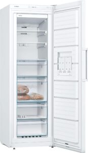 Bosch GSN33VWEP Serie 4 Gefrierschrank - Weiß, NoFrost Technologie, FreshSense Sensoren und BigBox Gefriergutschublade