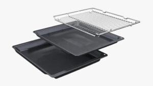 Bosch HBG7341B1 Serie 8 Smarter Einbau-Backofen - Energieeffizient und Selbstreinigend