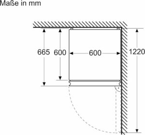 Bosch KGN392IBF Serie 4 Kühl-Gefrier-Kombination in Edelstahl Antifingerprint mit NoFrost Technologie