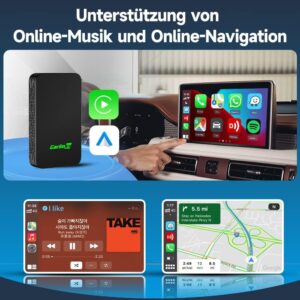 CarlinKit 5.0 2air CarPlay Wireless und Android Auto Wireless Adapter - Machen Sie Ihr Auto smart