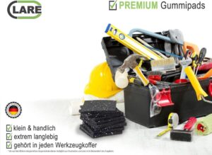 CLARE Premium Schwingungsdämpfer Antirutsch Pads 90x90mm für Waschmaschine und Trockner | 8 Stück 15mm