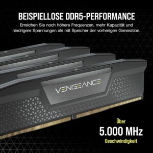 Corsair VENGEANCE DDR5 RAM 32GB (2x16GB) 6400MHz: Hochleistungs-Speicher für deinen Computer