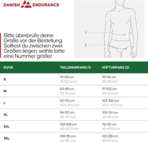 DANISH ENDURANCE Sporthose Herren Kurz - Die ideale Trainingsbegleitung