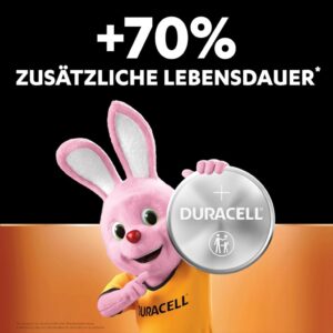 Duracell CR2032 Lithium-Knopfzellen: Leistungsstark und langlebig