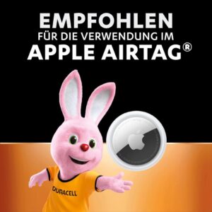 Duracell CR2032 Lithium-Knopfzellen: Leistungsstark und langlebig