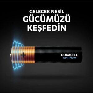 Duracell Optimum AAA Alkaline Batterie, 1.5V LR03 MN2400, 8er Pack - Längere Lebensdauer und stärkere Leistung für Ihre Geräte