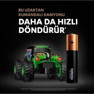 Duracell Optimum AAA Alkaline Batterie, 1.5V LR03 MN2400, 8er Pack - Längere Lebensdauer und stärkere Leistung für Ihre Geräte