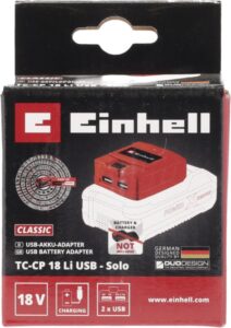 Einhell USB-Akku-Adapter TC-CP 18 Li USB-Solo Power X-Change: Mobiles Laden für alle Geräte