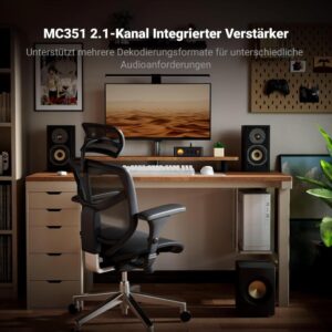 Fosi Audio MC351 2.1 Kanal Vollverstärker: Der perfekte Begleiter für dein HiFi-System