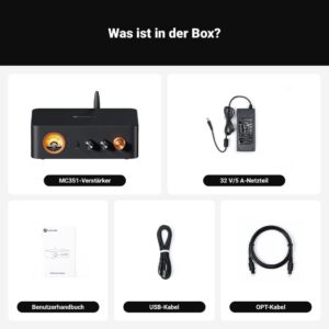 Fosi Audio MC351 2.1 Kanal Vollverstärker: Der perfekte Begleiter für dein HiFi-System