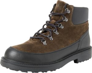 Geox Jungen U Lagorai + Grip Ankle Boot 40 EU Military - Stilvolle und bequeme Stiefel