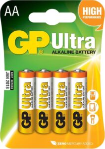 GP Batterien Alkaline (AA, Mignon, LR 06, 1,5V), 4er Pack