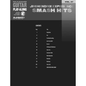 Guitar Play-Along Volume 47: Jimi Hendrix Experience Smash Hits - Dein Wegbegleiter zum Gitarrenmeister