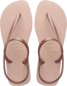 Havaianas Flash Urban Zehentrenner Damen in Ballet Rose Golden Blush - Bequem und Stilvoll