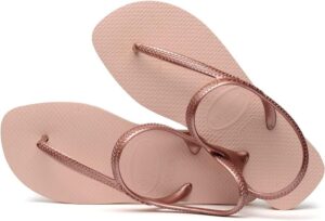 Havaianas Flash Urban Zehentrenner Damen in Ballet Rose Golden Blush - Bequem und Stilvoll