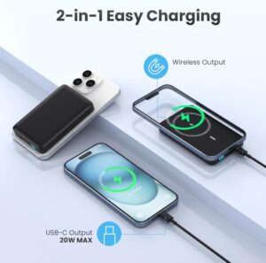 HETP Magnetische Powerbank 10800mAh - Dein perfekter Begleiter für unterwegs