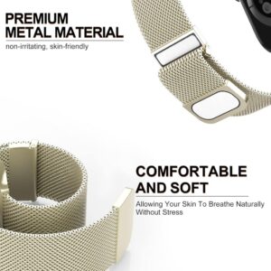 Higgs Metall Armband Kompatibel mit Apple Watch Ultra/Ultra 2 - Eleganz trifft auf Funktionalität