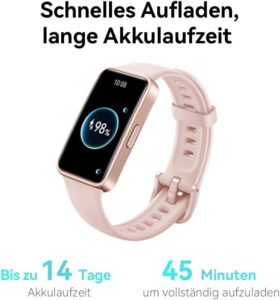 HUAWEI Band 8 Smartwatch in Sakura Pink: Dein Begleiter für Gesundheit und Fitness