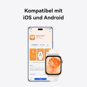 HUAWEI Watch FIT 3: Smartwatch mit Bluetooth Anrufen, GPS und umfassendem Gesundheitsmanagement