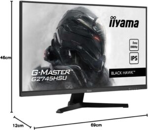 iiyama G-Master Black Hawk G2745HSU-B1 - Der ultimative 27" IPS LED Gaming Monitor