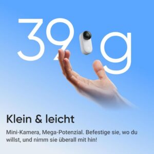 Insta360 GO 3S Reise-Bundle - Deine tragbare 4K Mini-Kamera für unvergessliche Momente