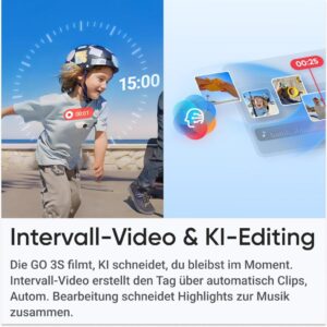 Insta360 GO 3S Reise-Bundle - Deine tragbare 4K Mini-Kamera für unvergessliche Momente